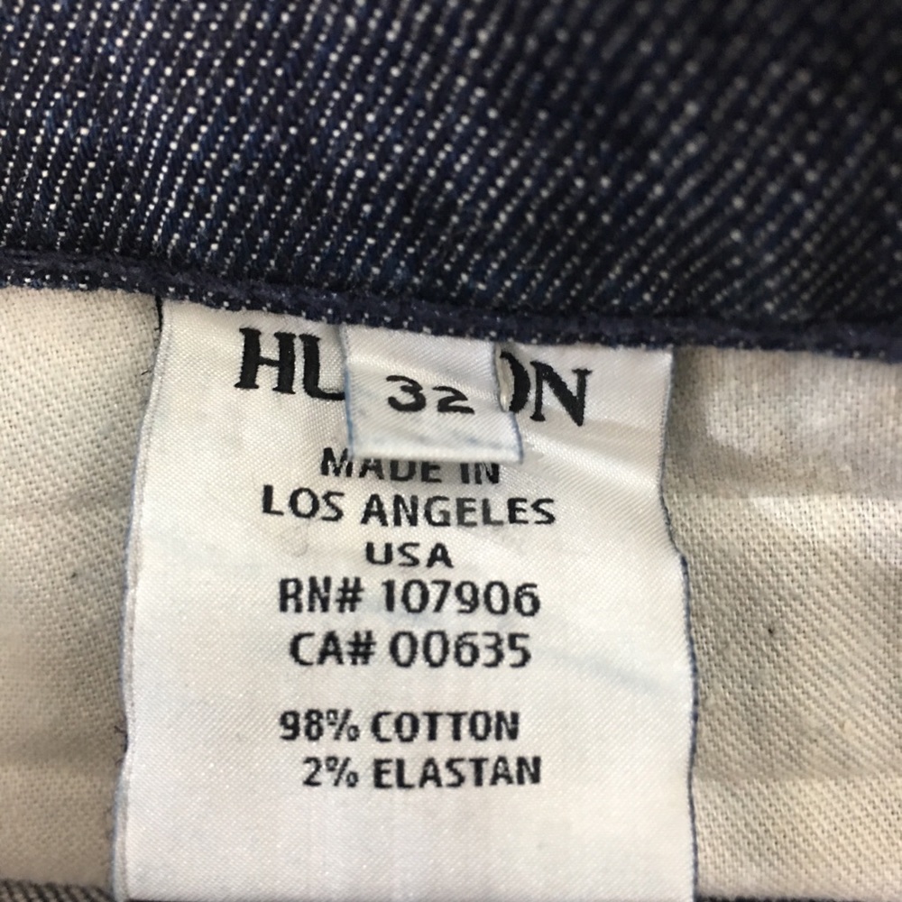 (SOLD)Hudson Men’s Byron Straight Denim Jeans - Picture 8 of 8